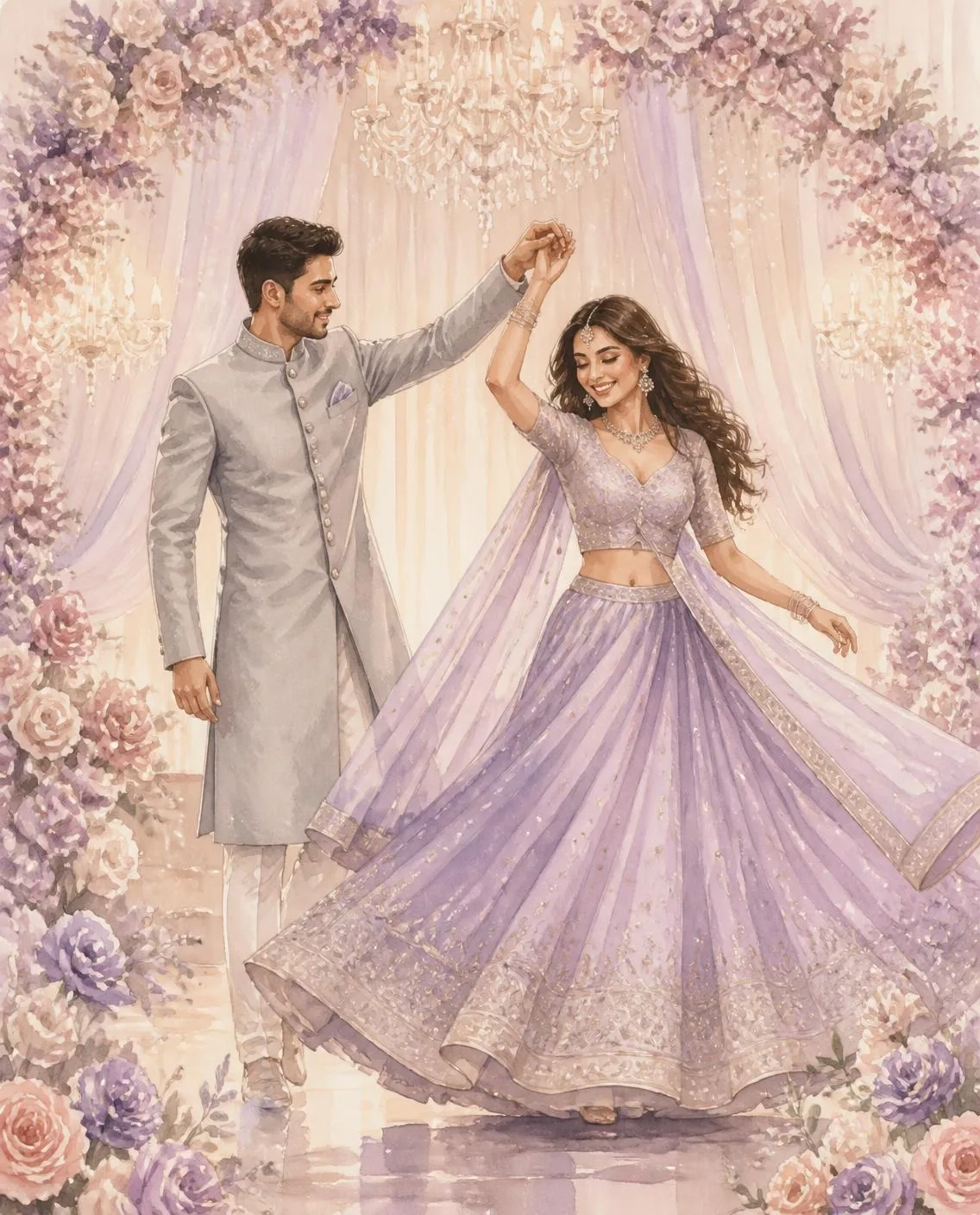 Sangeet Nights invitation design